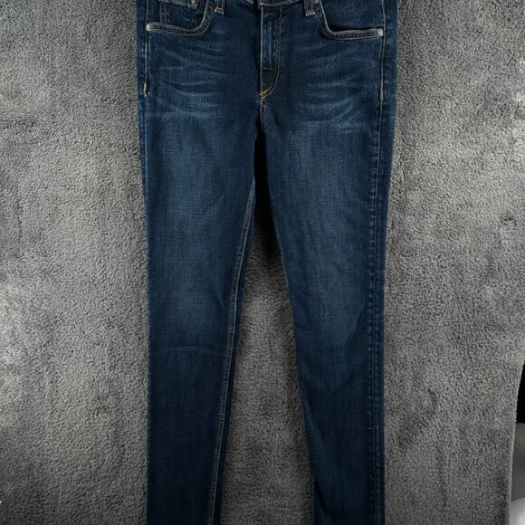Rag & Bone Size 27x31 Women Blue Denim Dark Wash Jeans Cotton Blend W1502K520 - Picture 1 of 14
